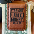 Men's Leatherette Money Clip