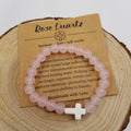 Natural Stone Turquoise Cross Chakra Bracelet