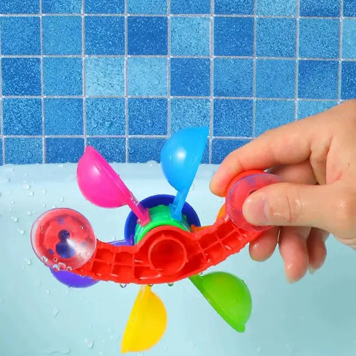 Baby Windmill Rotary Table Bath Toy
