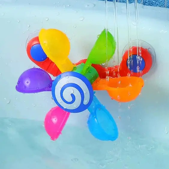 Baby Windmill Rotary Table Bath Toy