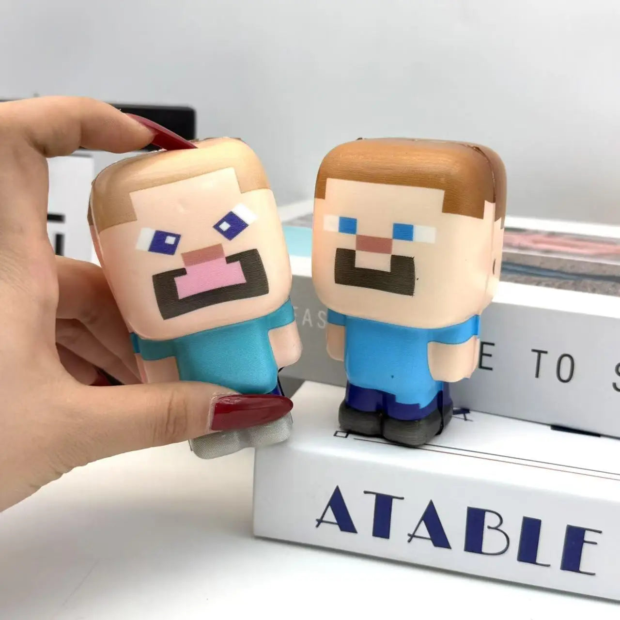 Minecraft Squishy Stress Relief Toy Squeeze Fidget Toy